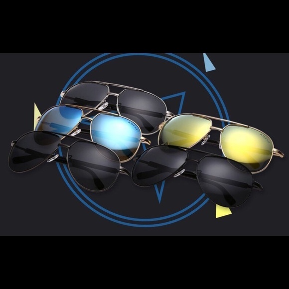 AOFLY Authentic Aviator Men's Sunglasses - Picture 7 of 8